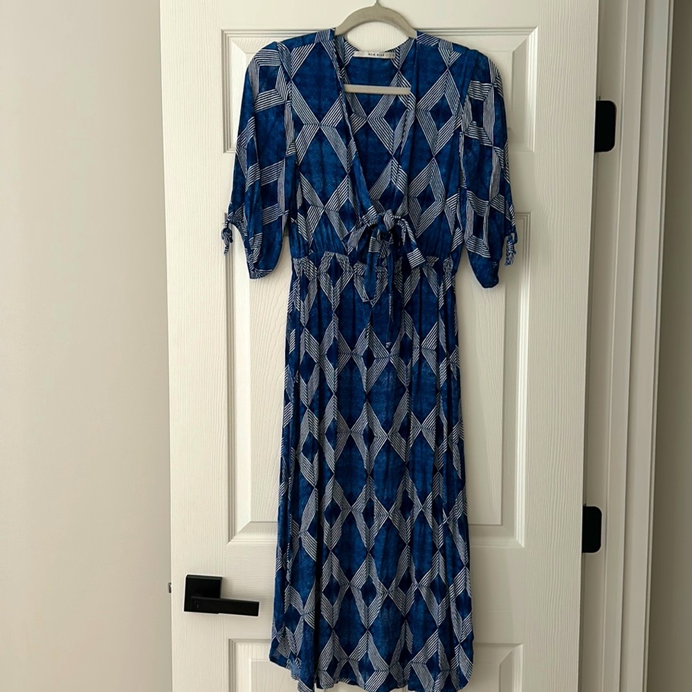 Aila Blue Midi Dress